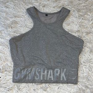 GYMSHARK Mesh Back Crop Tank